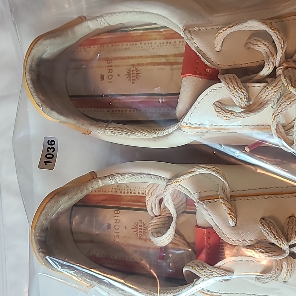 Birdies Orange and Yellow 21 Seed  Retro Sneakers Sz. 9 - Picture 10 of 10